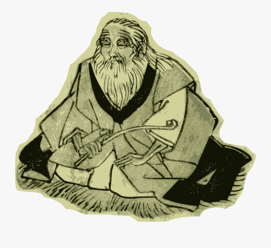 Wise Old Man With Beard Clipart - Wise Old Man Clipart, Transparent Clipart