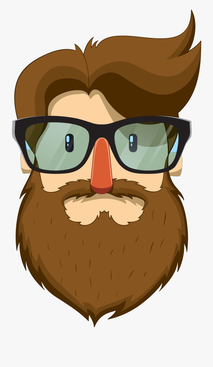 Man With Beard Clipart, Transparent Clipart