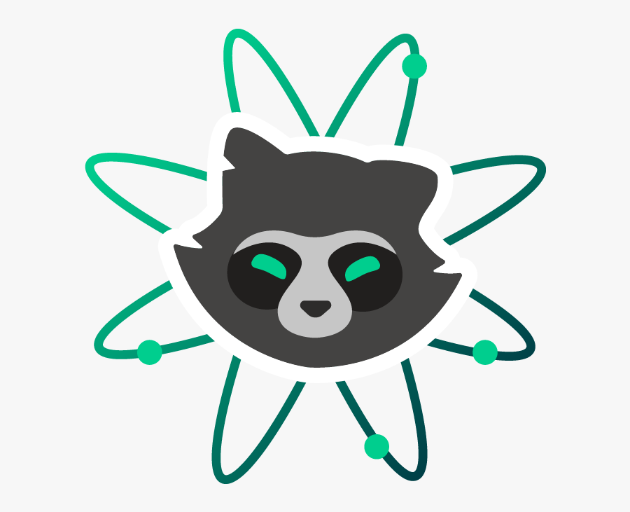 Racoon Clipart Gray - Sunflower In Line Work, Transparent Clipart