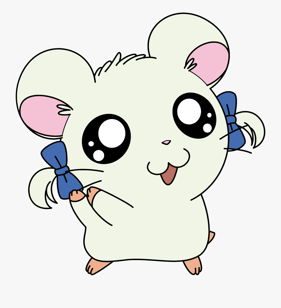 Hamster Clipart Sick - Bijou Hamtaro Png, Transparent Clipart
