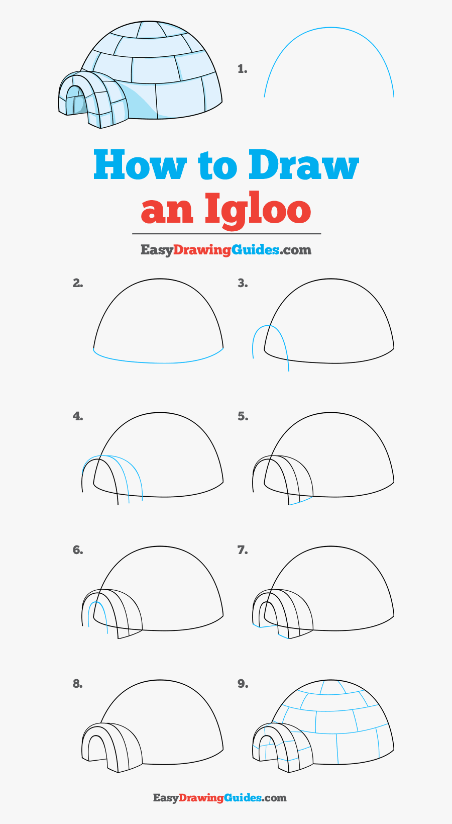 How To Draw Igloo - Medical Quotes, Transparent Clipart