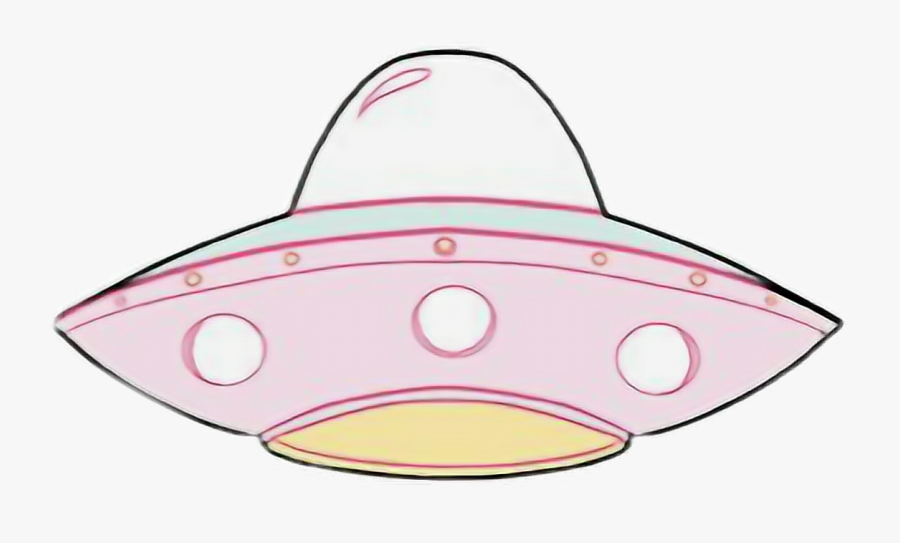 Transparent Alien Spaceship Clipart - Cute Alien Kawaii Spaceship, Transparent Clipart