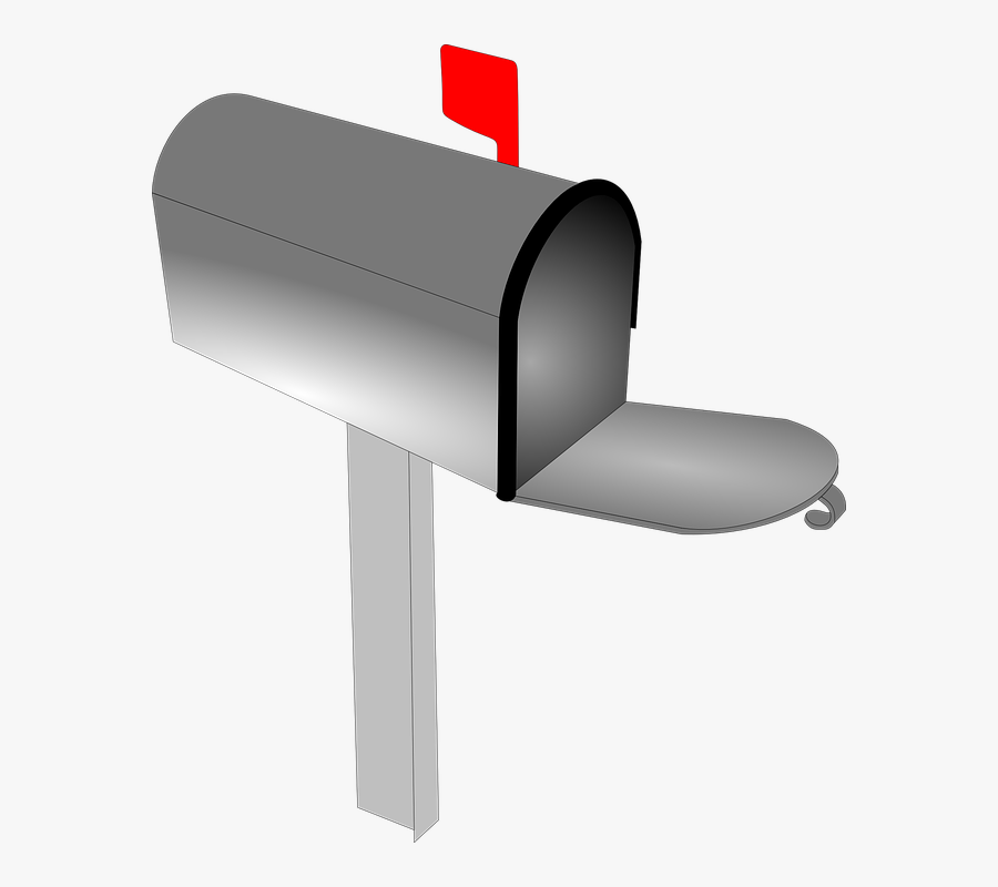Mailbox, Mail, Letter, Post, Envelope, Delivery - Mailbox Transparent, Transparent Clipart