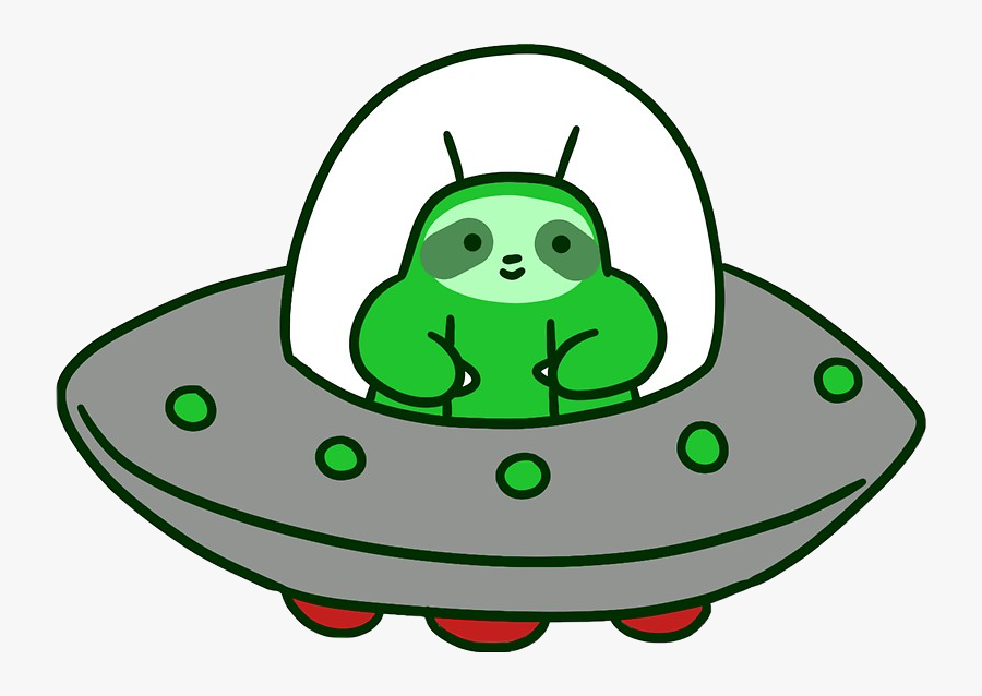 Spaceship Clipart Green Alien - Unidentified Flying Object, Transparent Clipart