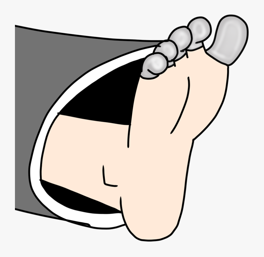 Bare Clipart Human Foot, Transparent Clipart