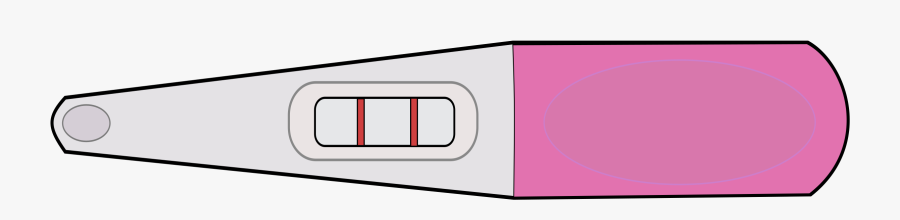 Clip Art Clipart Pink Big Image - Clip Art Pregnancy Test, Transparent Clipart
