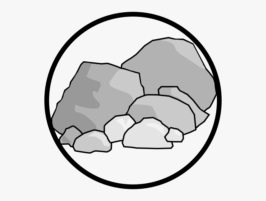 Clipart Rocks, Transparent Clipart