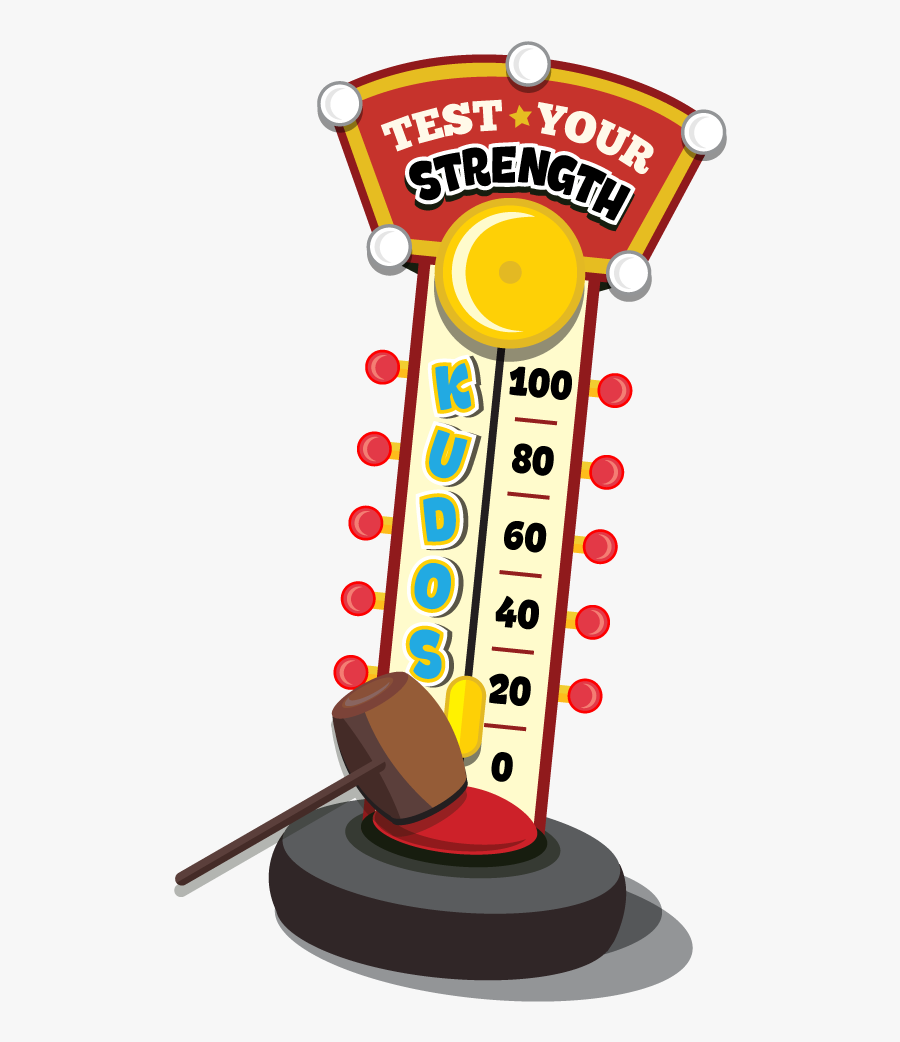 Test Your Research Impact Muscles - Test Your Strength Machine, Transparent Clipart