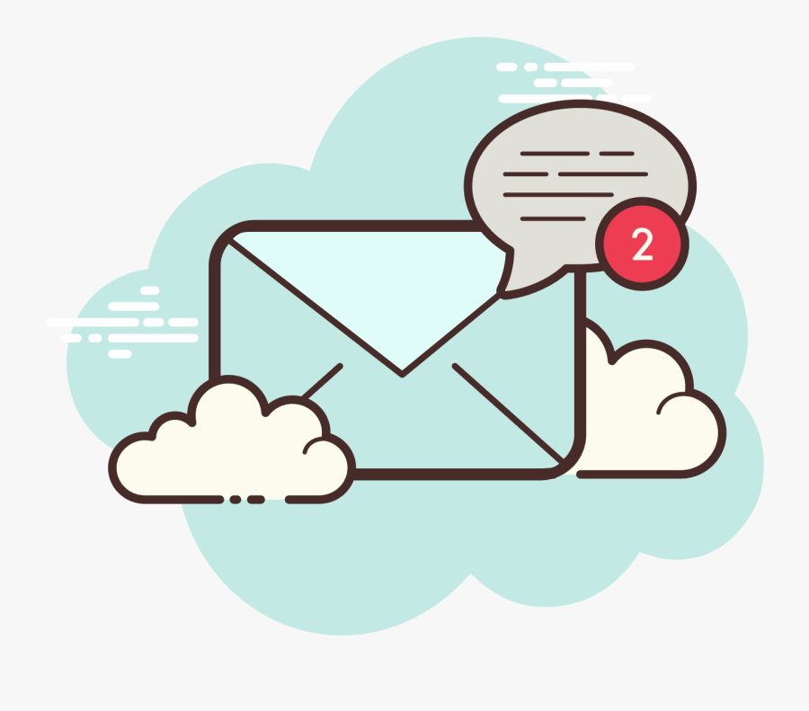 Full Mailbox Icon - Online Shop Icon Png, Transparent Clipart