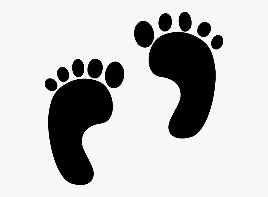 Animated Footsteps Clipart - Baby Footprints Clip Art, Transparent Clipart