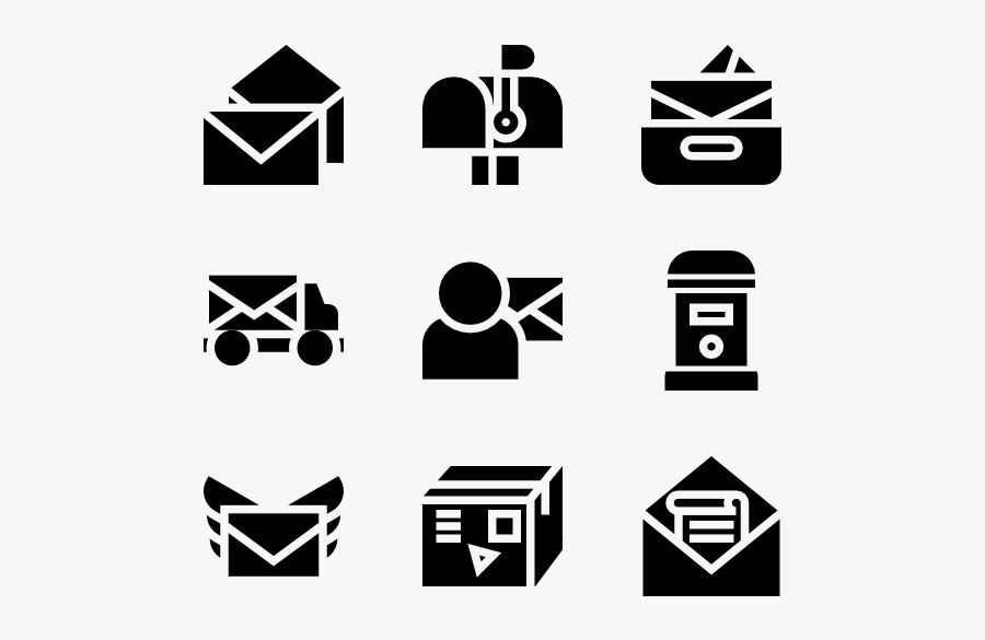 15 Mailbox Vector Mail Symbol For Free Download On - Finance Icon Vector, Transparent Clipart