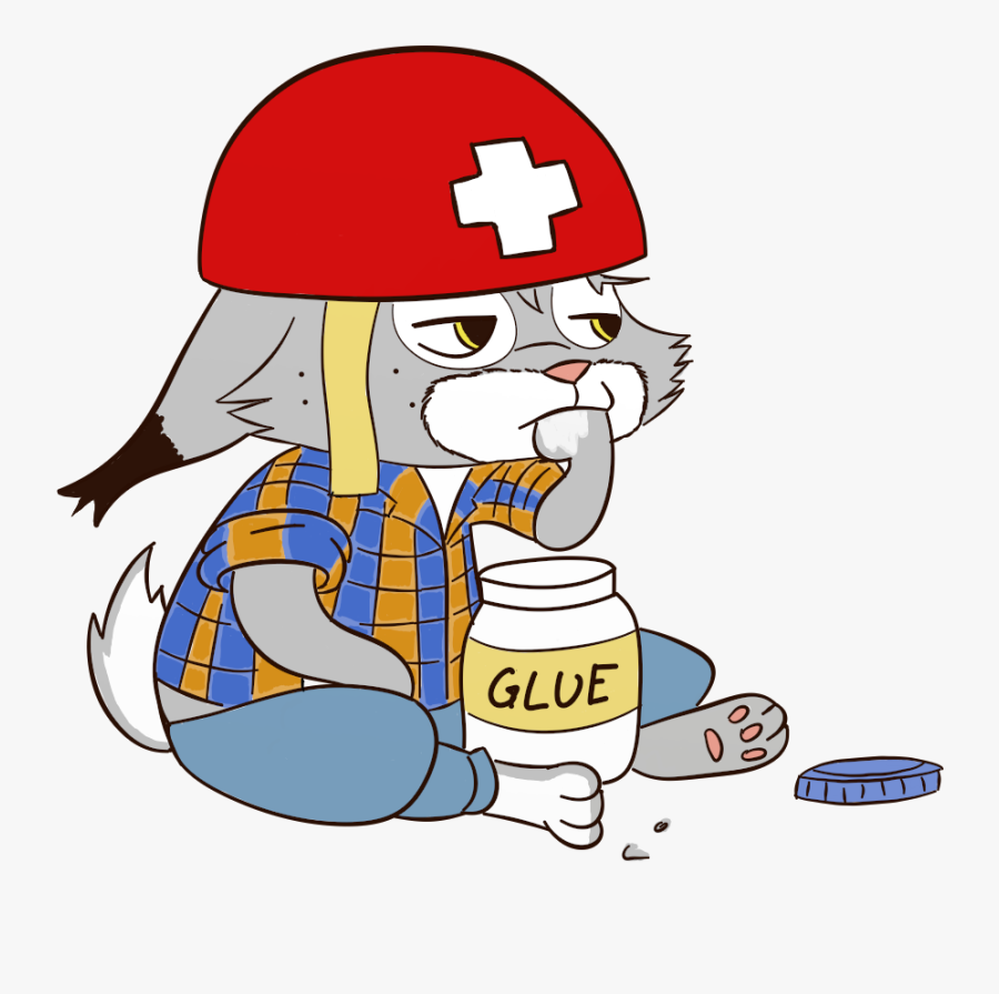 Exe Stopped Working - Eating Glue, Transparent Clipart