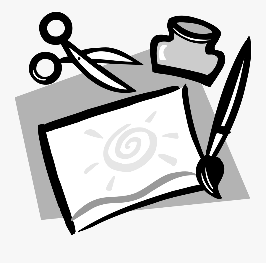 Glue Clipart Svg - Arts And Crafts Cartoon, Transparent Clipart