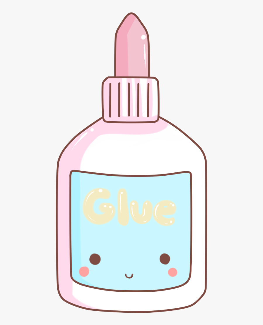 Transparent Glue Clipart - Coisas De Slime Kawaii, Transparent Clipart