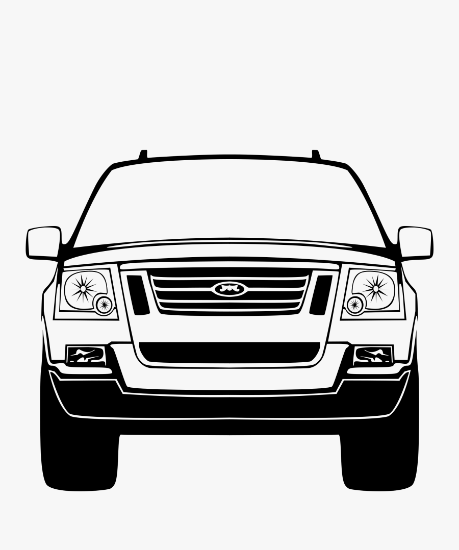 Generic Boat Inspection Checklist - Car Front Silhouette Png, Transparent Clipart