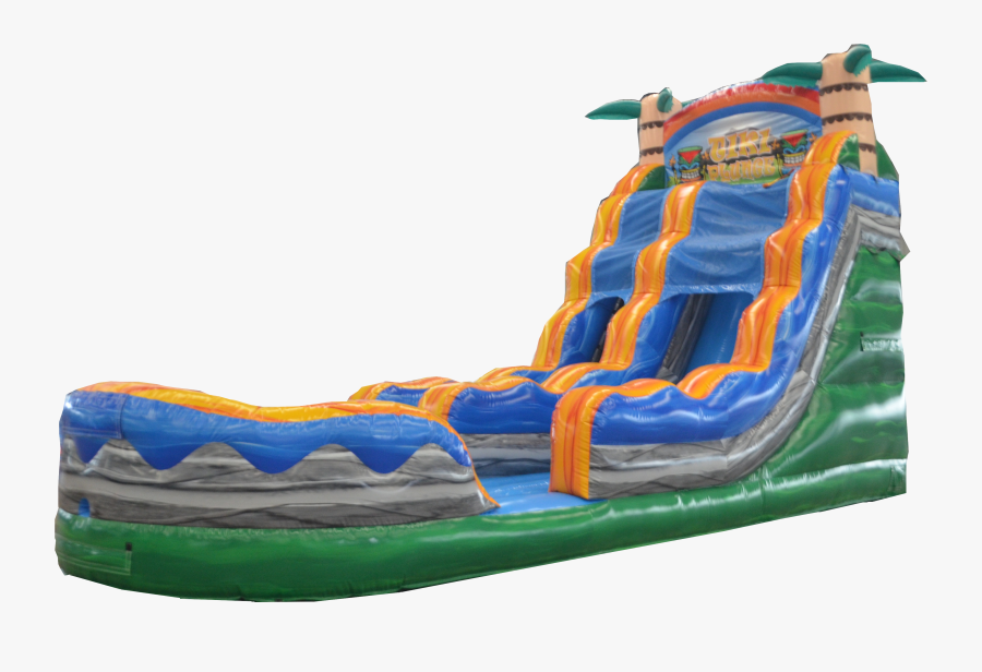 18 Tiki Plunge Left View - Inflatable, Transparent Clipart