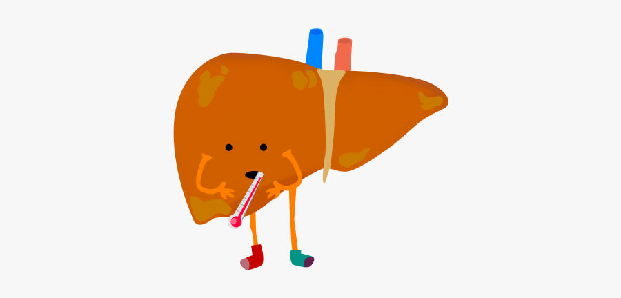 Sick Clipart Lung - Sick Liver Png, Transparent Clipart