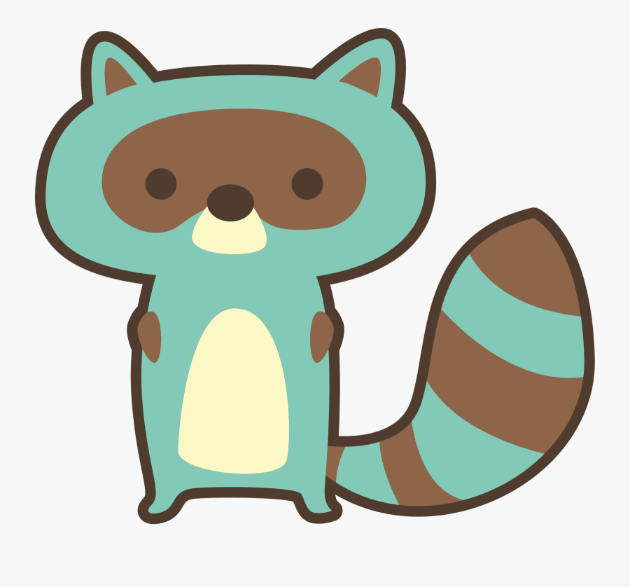 Raccoon Clipart , Png Download - 浣熊 Q 版, Transparent Clipart