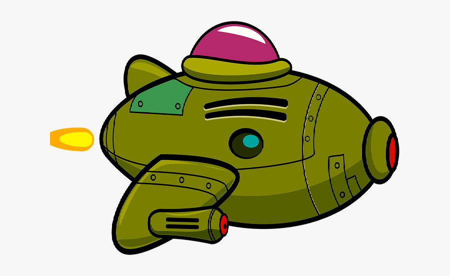 Nave Espacial Animada Hd, Transparent Clipart