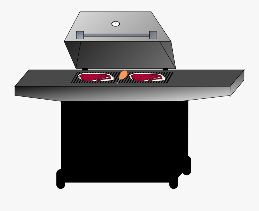 Barbecue Grill Perspective - Grill Clipart Transparent, Transparent Clipart