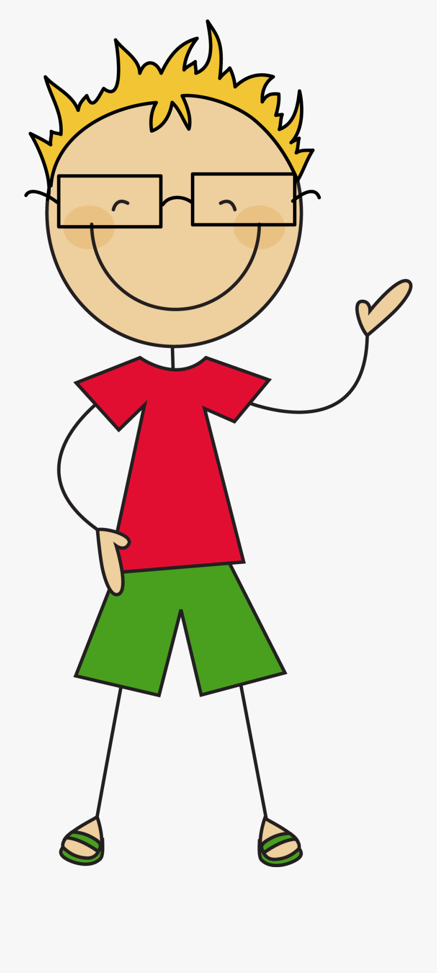 Collection Of Boy - Boy Clipart Stick Figure, Transparent Clipart