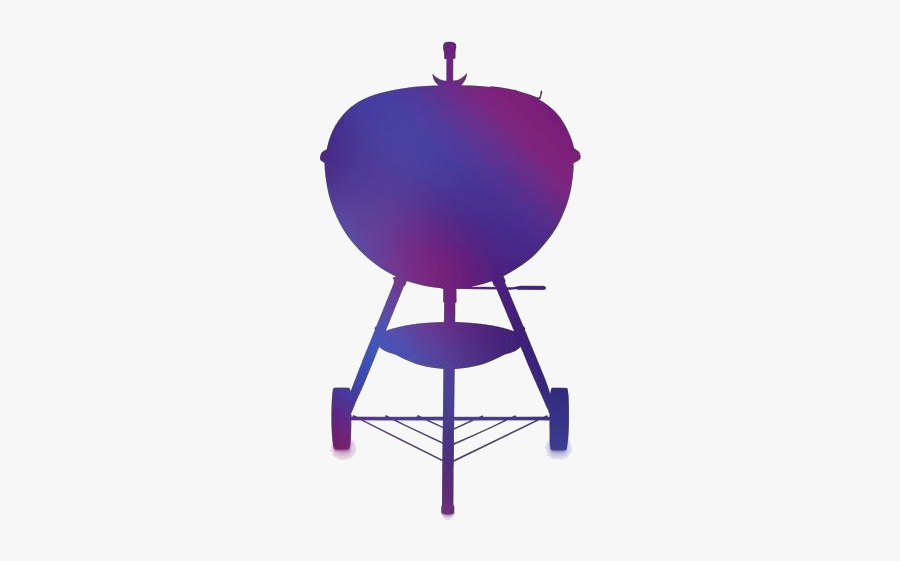 Kettle Charcoal Grill Png Free Clipart - Folding Chair, Transparent Clipart