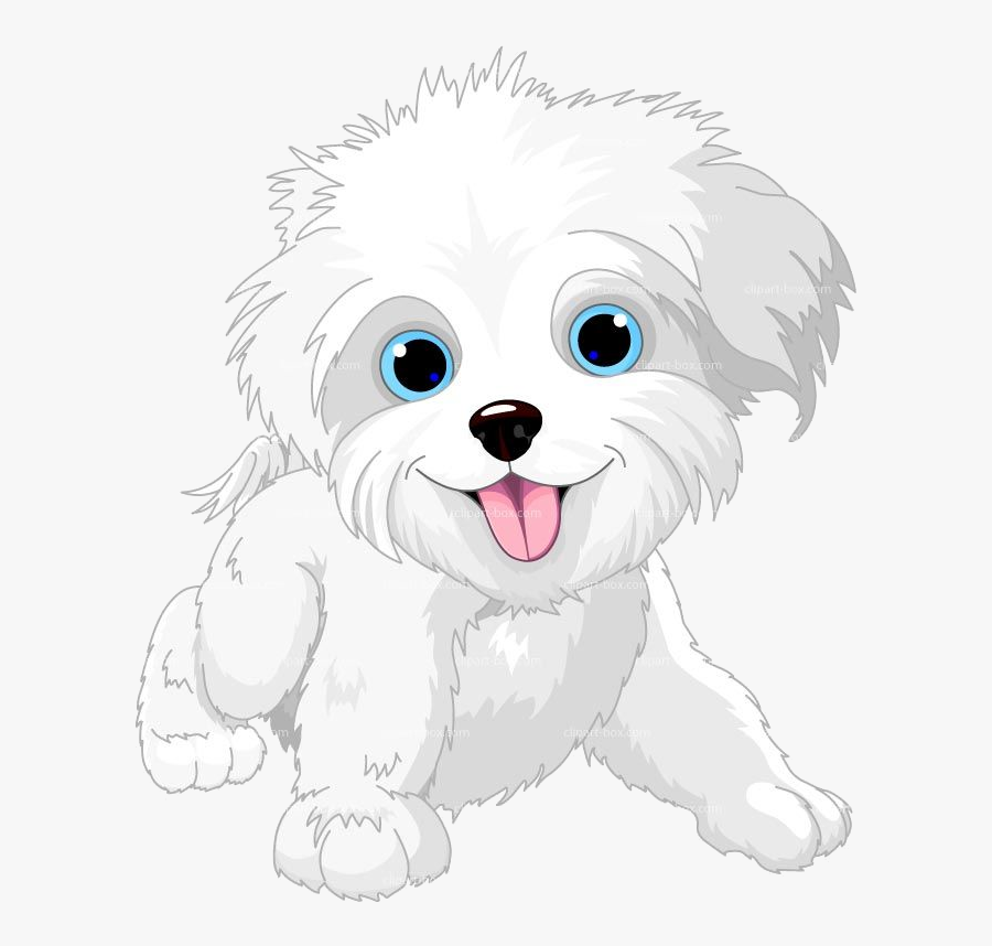 Puppy Images Of Cute Clipart Dog Cliparts And Artistic - Little White Dog Clipart, Transparent Clipart