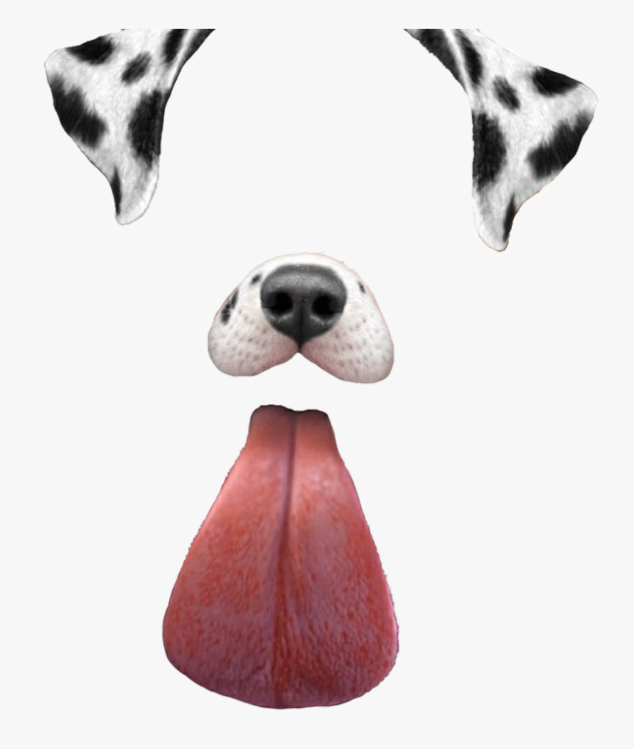 Snapchat Filters Png Dog Tongue Transparent - Filtros De Snapchat Perro, Transparent Clipart