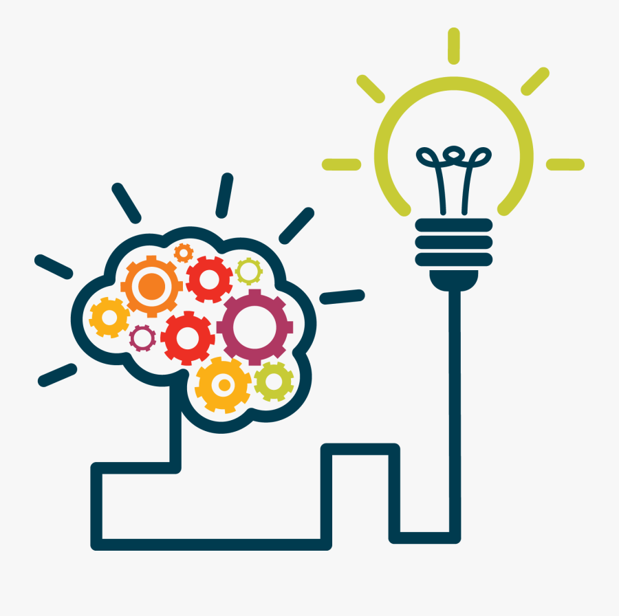 Pruebas De Software Clip Art - Brain Bulb Vector Png, Transparent Clipart