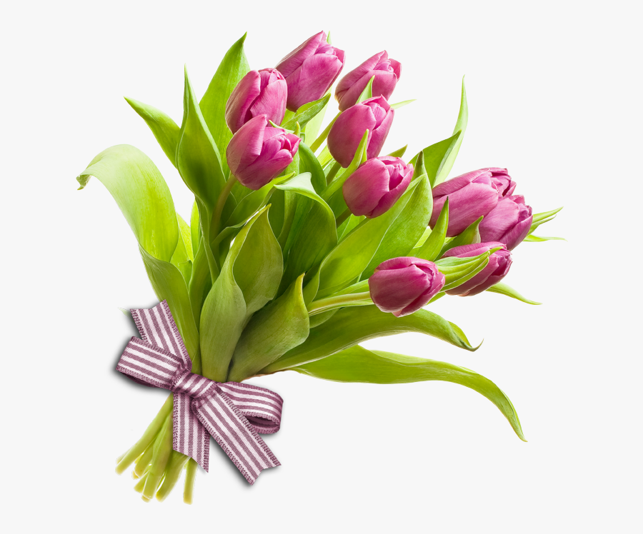 Cliparts Tulip Bouquet - Flower Bouquet Png, Transparent Clipart