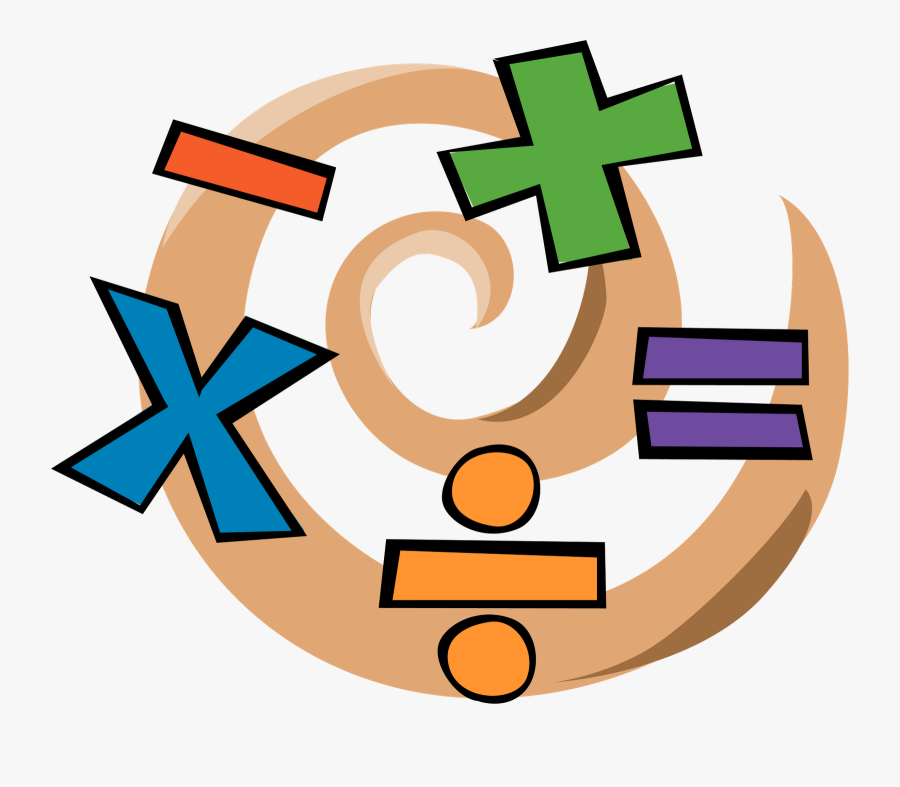 Math Test Clipart - Math Symbols, Transparent Clipart