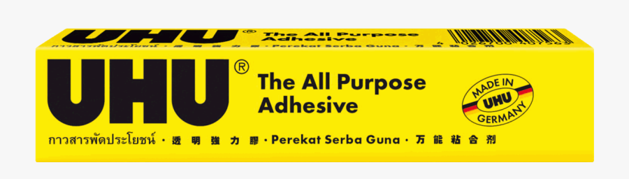 The All Purpose Adhesive - Uhu Glue, Transparent Clipart