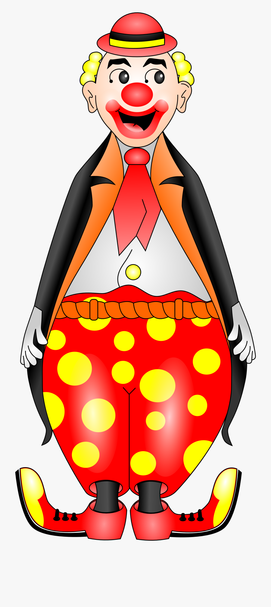 Clown Clip Art The Cliparts - Cartoon Clown Transparent Background, Transparent Clipart