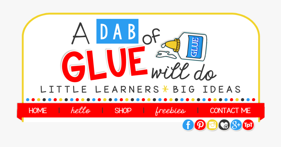 Dab Of Glue, Transparent Clipart