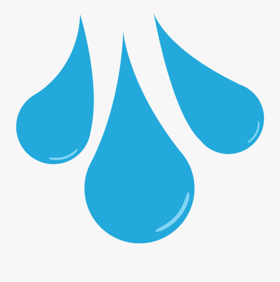 Raindrop Clipart - Drop Clipart - Cartoon Water Drops Transparent Background, Transparent Clipart