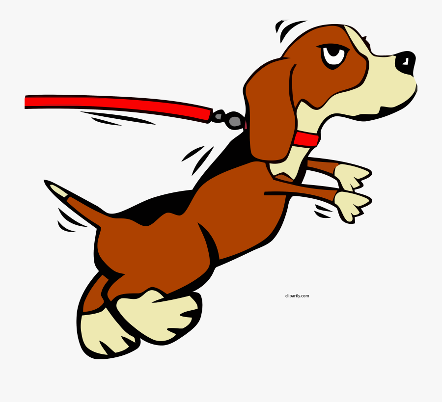 Best No Pull Dog Leash To Use For Dogs That Pull While - Dog On Leash Clip Art, Transparent Clipart