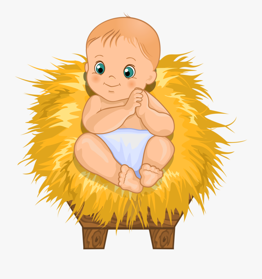 Manger Clipart Christmas Bible Verse - Clip Art, Transparent Clipart