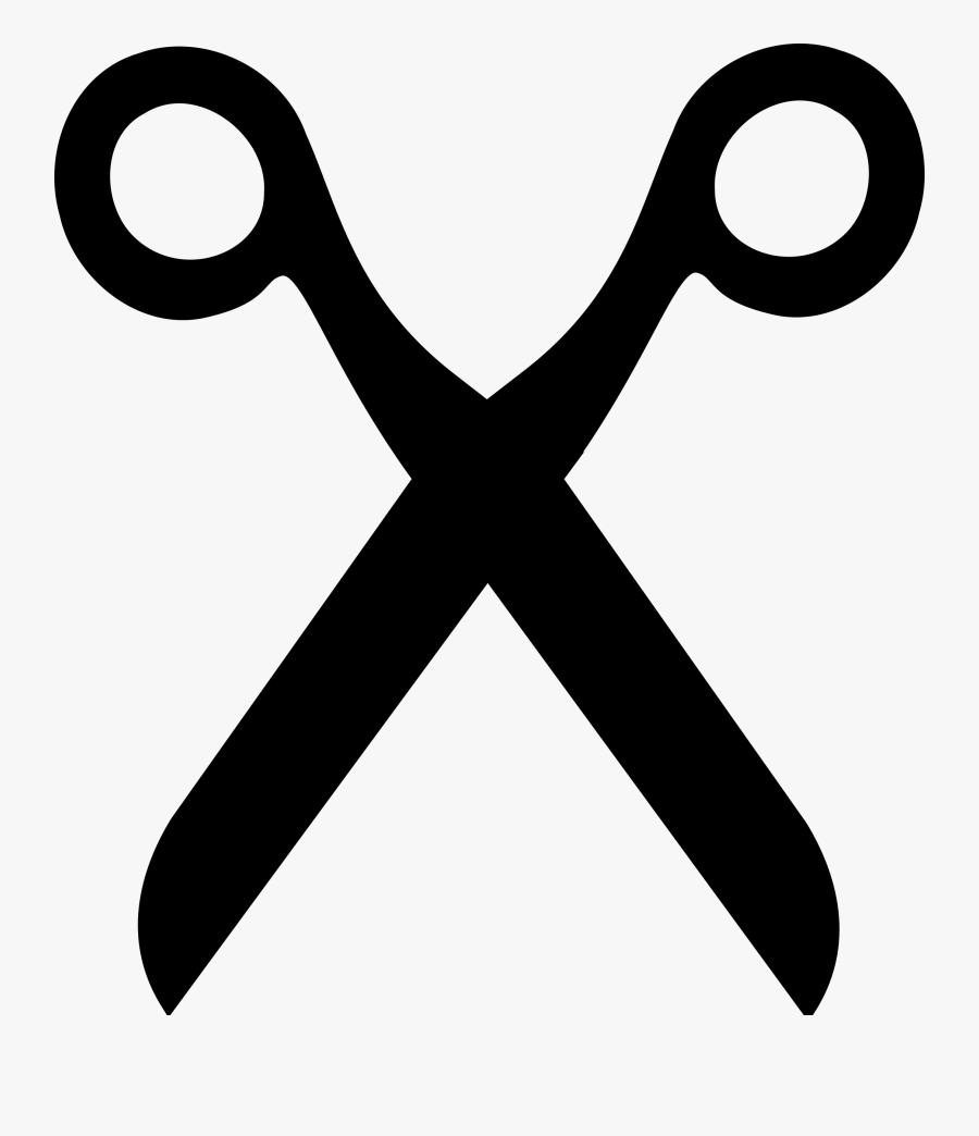 Clipart Transparent Library Barber Shop - Scissors Vector Free, Transparent Clipart