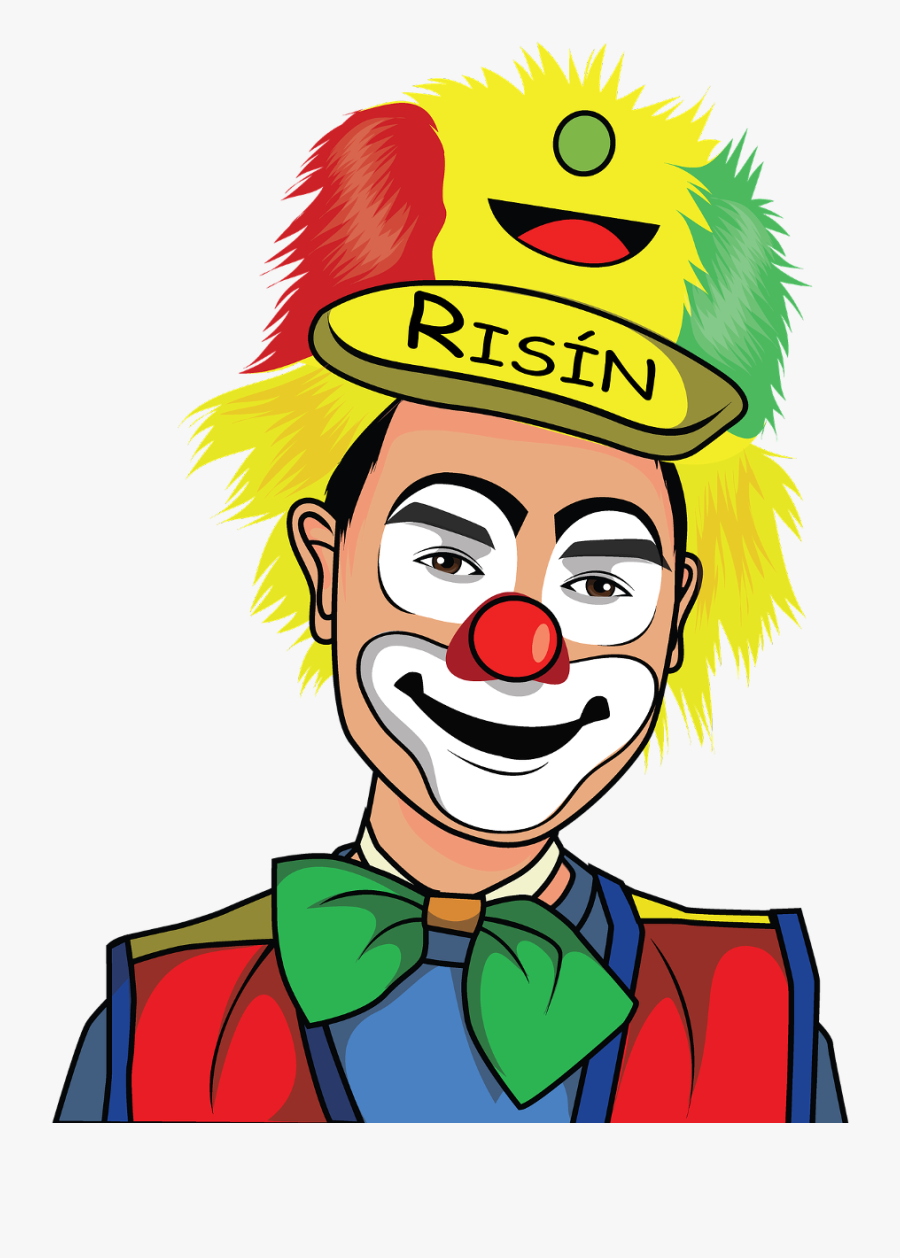 Clown,art,human Behavior - Рисунки Клоуна, Transparent Clipart