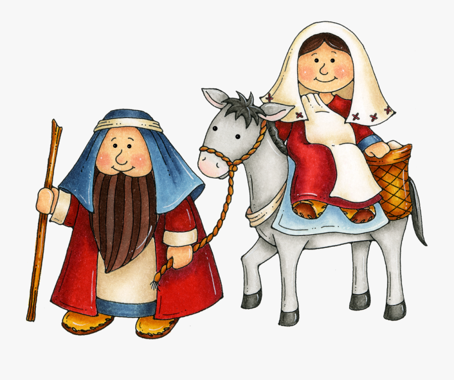 Mary And Joseph Clipart, Transparent Clipart