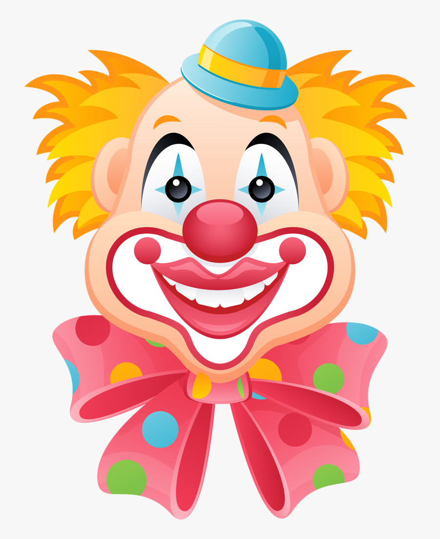 Clown Face Clip Art, Transparent Clipart