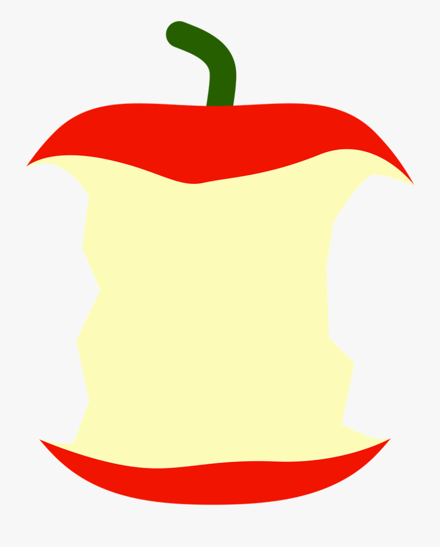 Image Vectorielle Gratuite Pomme Croqu&233e Sant&233 - Apple Eat Png, Transparent Clipart