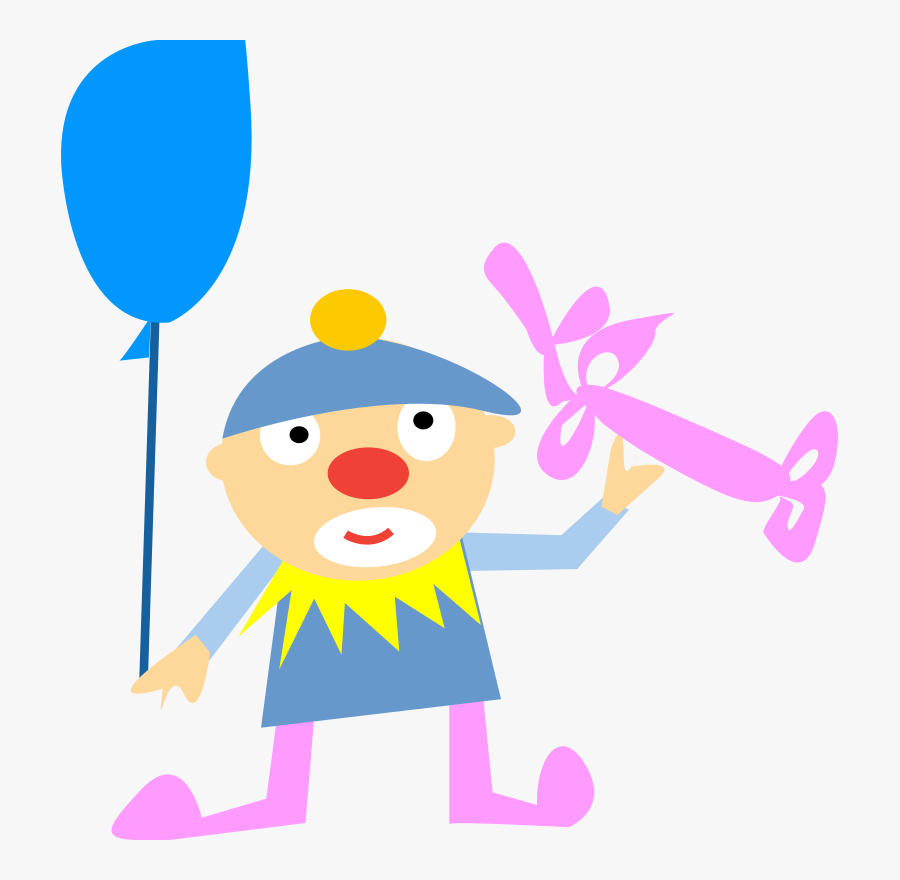 Clown - Cartoon Clown Png, Transparent Clipart