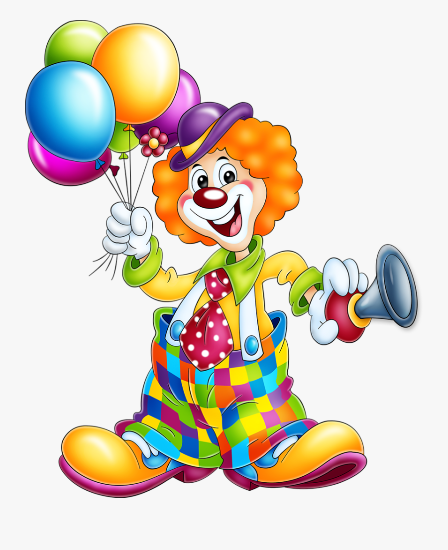 Clown Clipart Comic - Palhaço Png, Transparent Clipart
