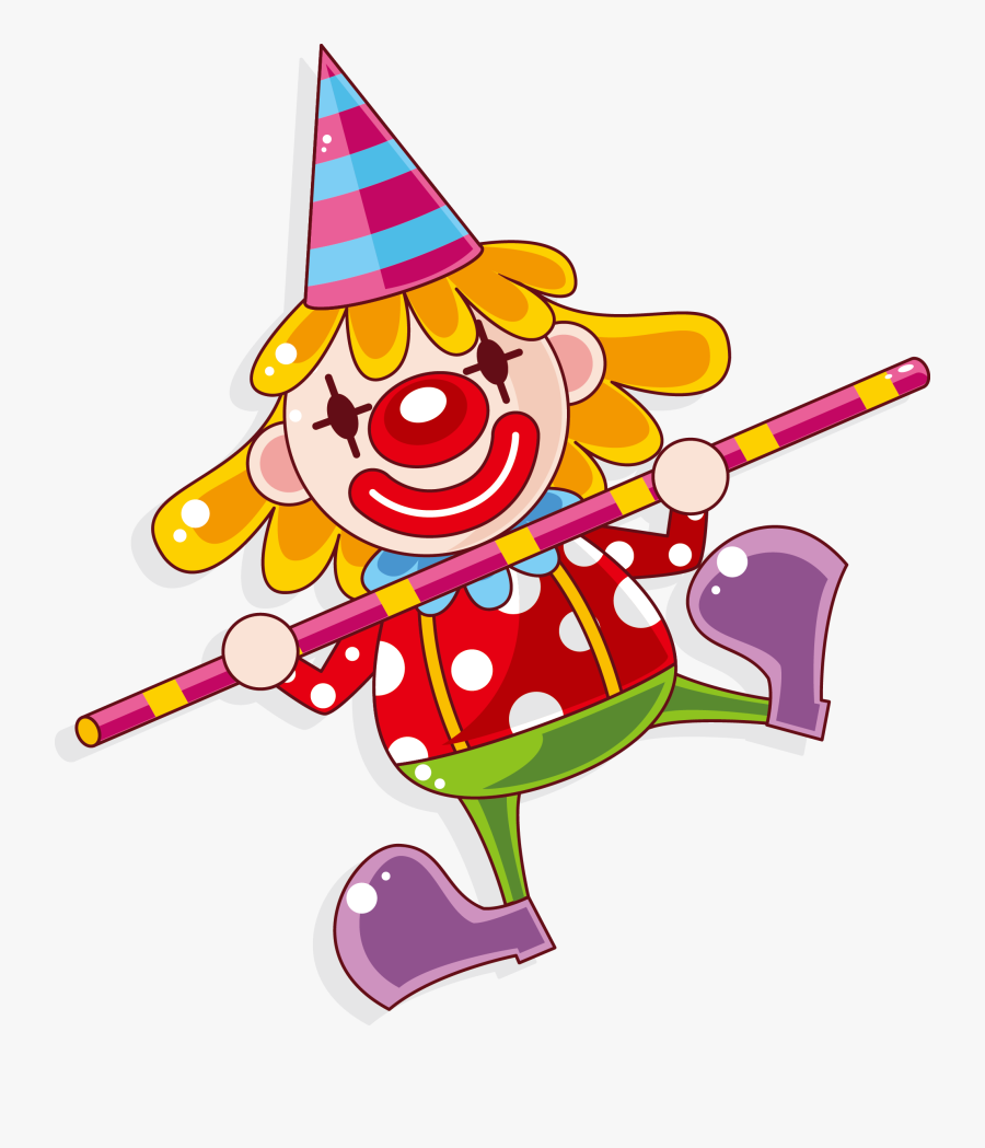 Transparent Clown Clipart - Circus, Transparent Clipart