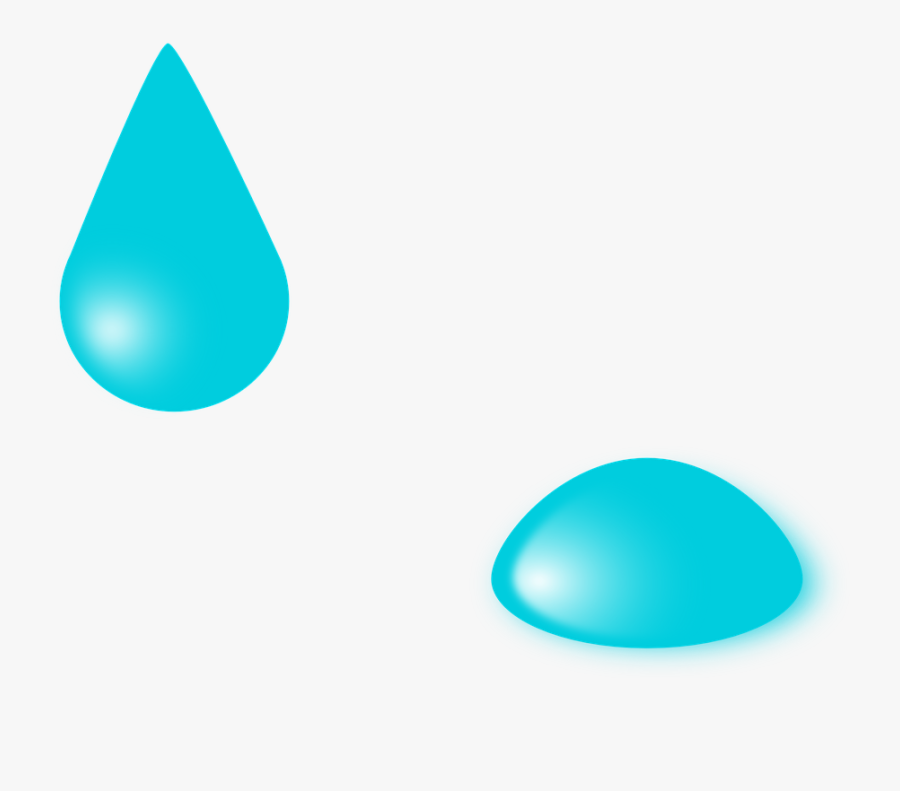 Water Droplet Clipart - Water Droplets Gif Png, Transparent Clipart