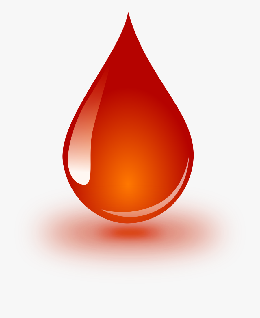 Water Drop 1 Clipart, Vector Clip Art Online, Royalty - Blood, Transparent Clipart