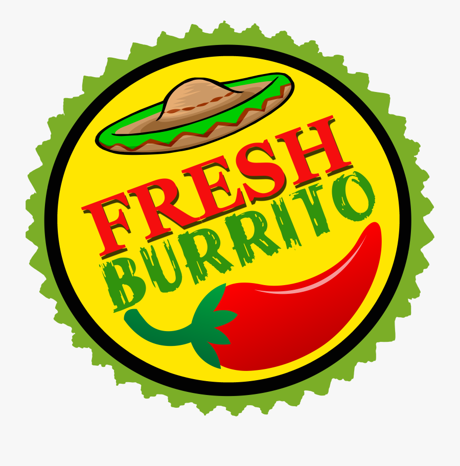 Fresh Burrito Clipart (5000x5000), Png Download - Fresh Burrito Logo, Transparent Clipart
