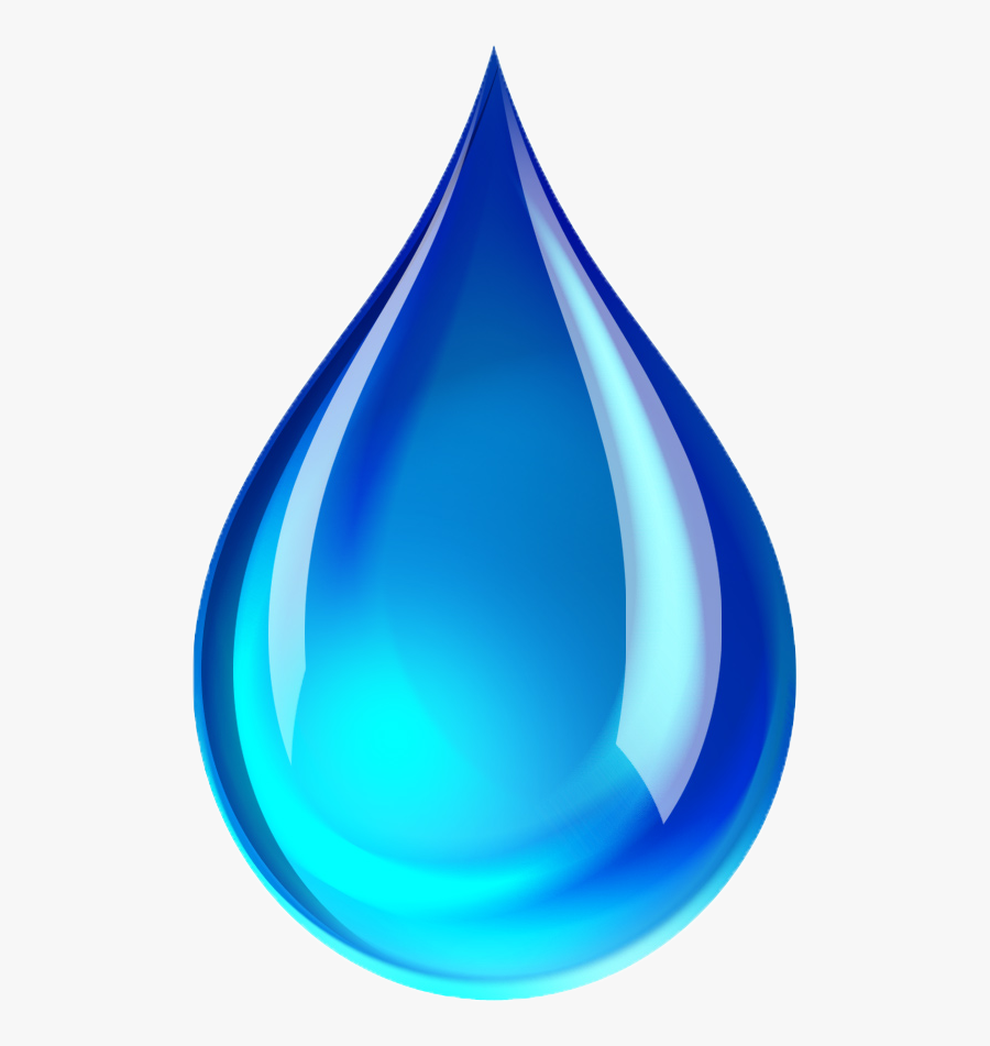 Natural Environment Clipart Water Source - Water Drop Transparent Background, Transparent Clipart