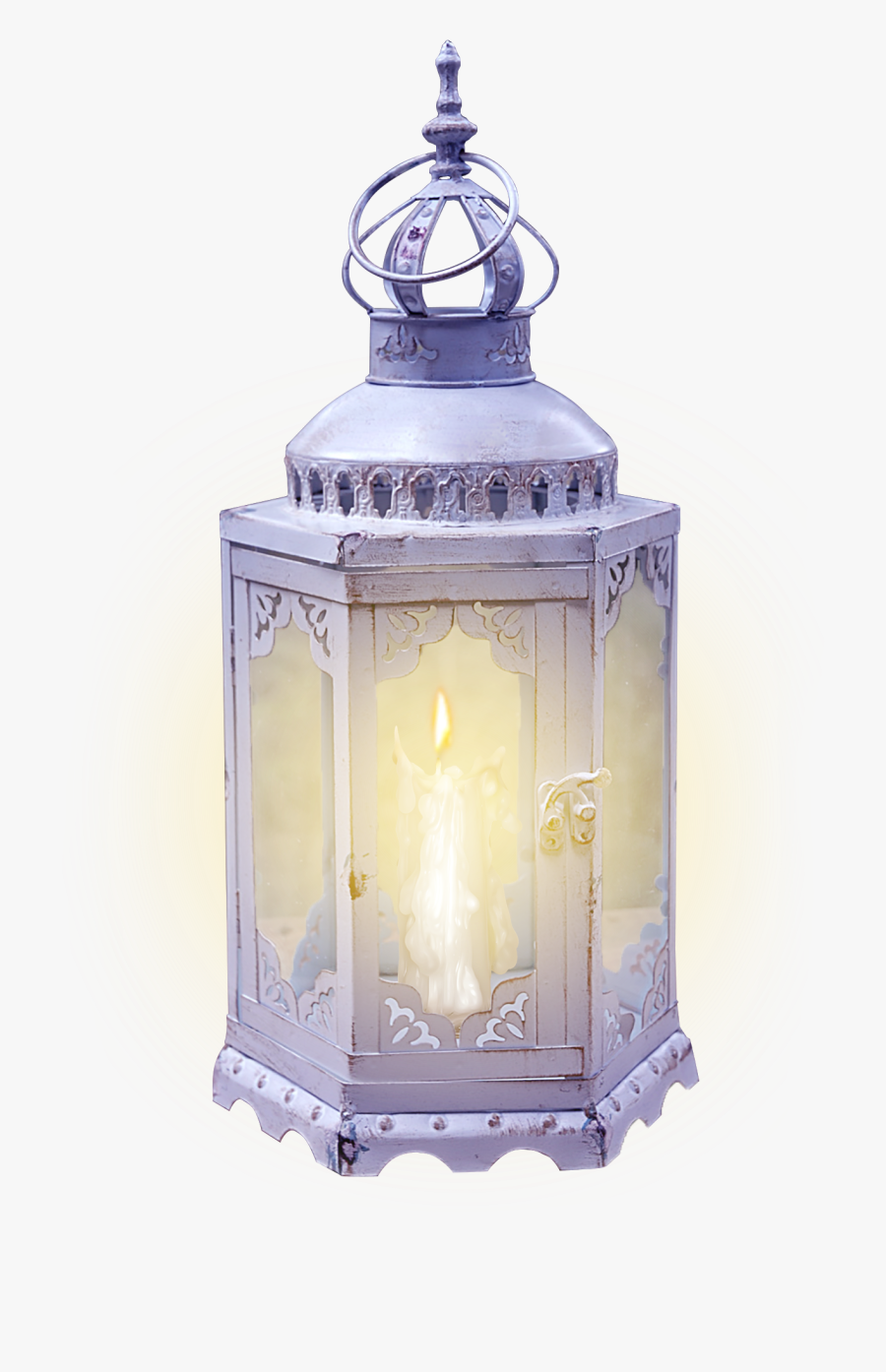 Vintage Candle Lamp Png, Transparent Clipart